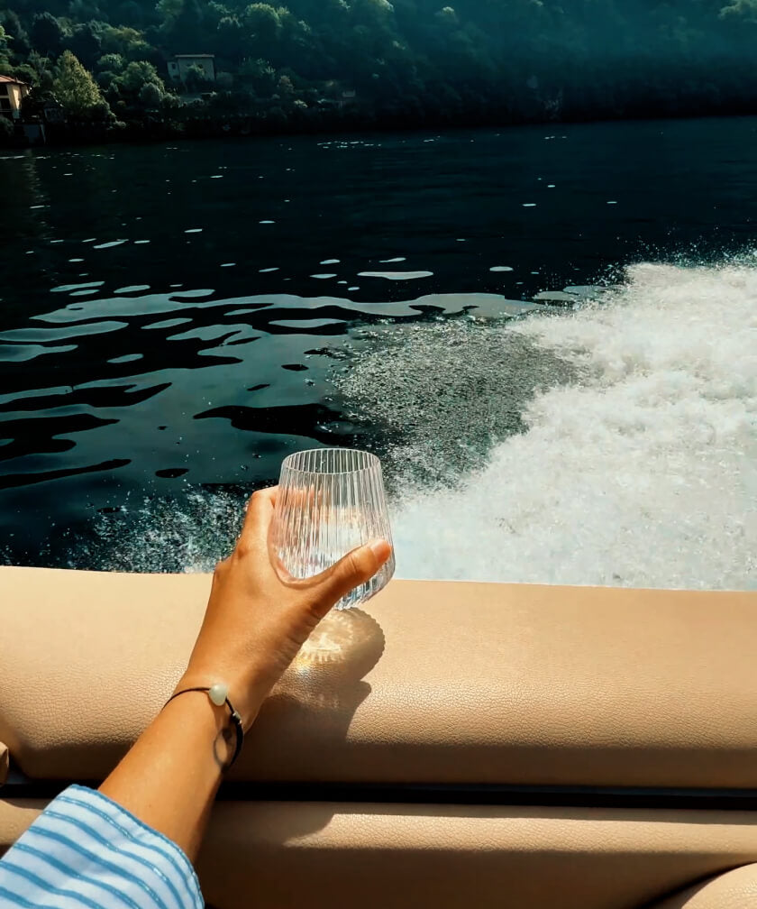 On the boat
